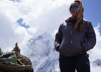 patient megan b climbing mountain