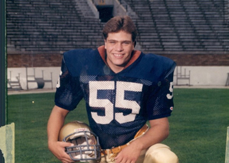 patient mark nigro posing for photo